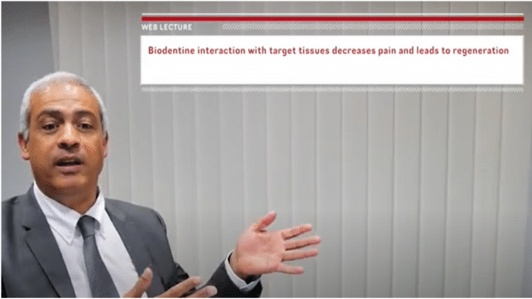 Septodont webinar “Biodentine decreases pain” – Pr. Imad About